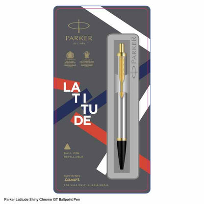 Parker Latitude Shiny Chrome GT Ball Pen