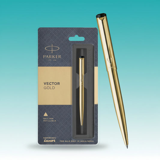 Parker Vector Gold Ball Pen by Gifthubmart