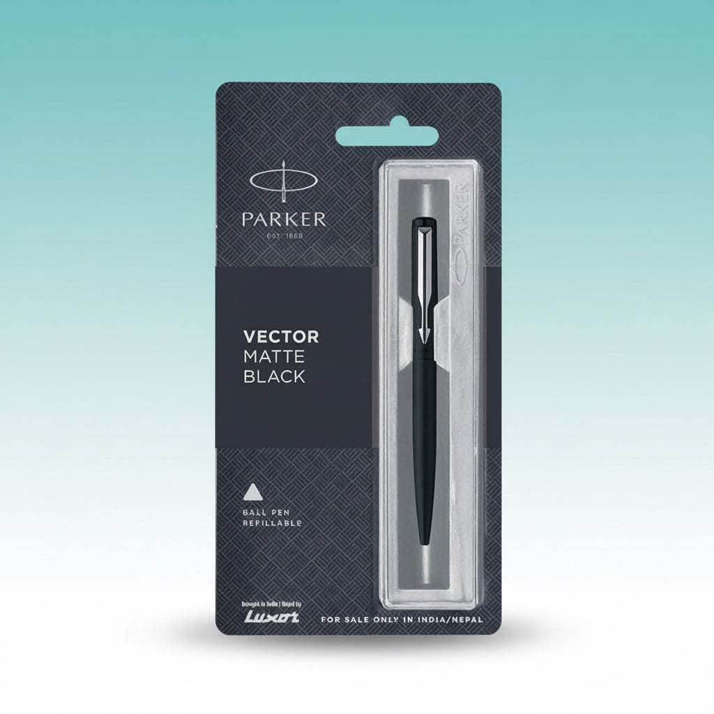 Parker Vector MB Chrome Trim Ball Pen by Gifthubmart