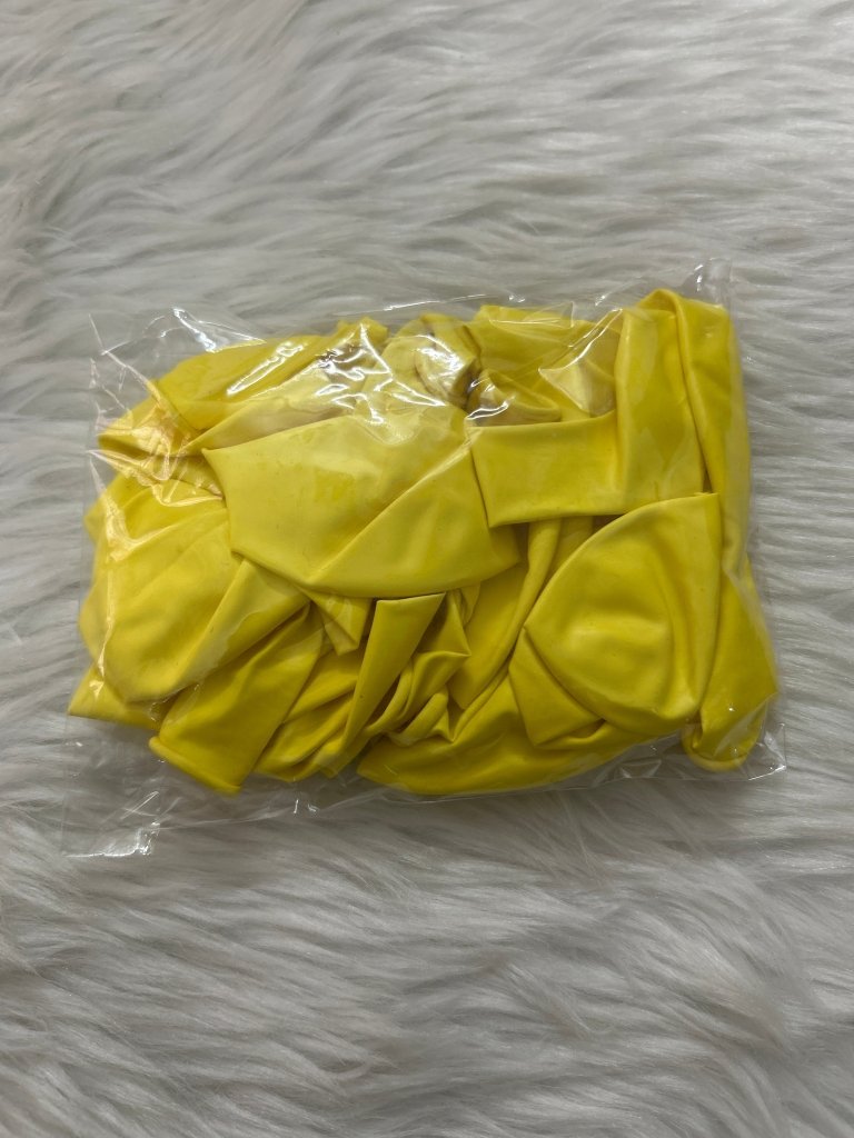 Pastel Balloon Lemon Yellow by Gift Hub Mart