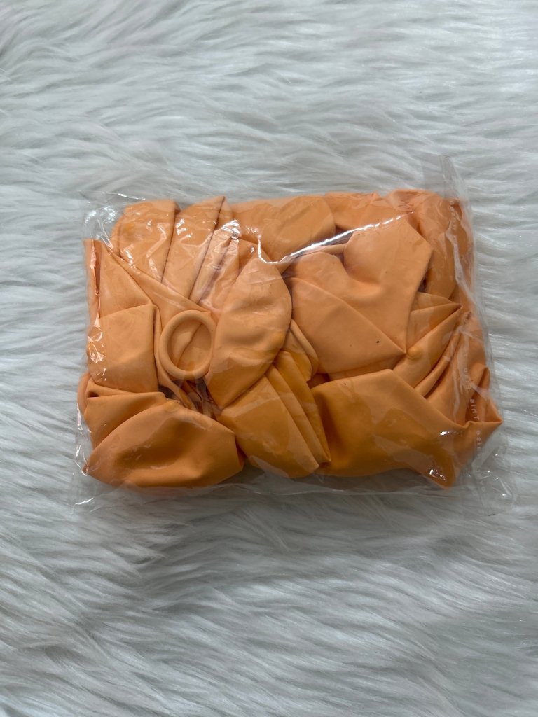 Pastel Balloon Orange by Gift Hub Mart