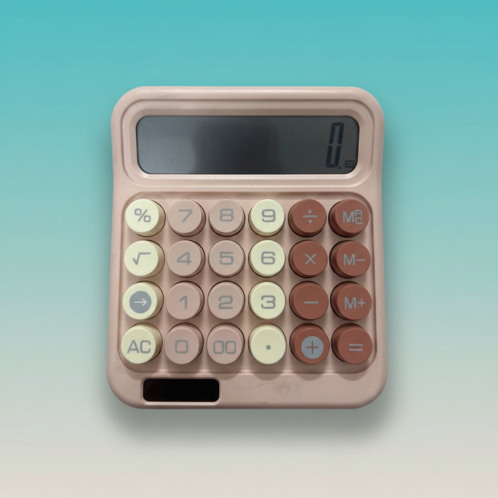 Pastel Electronic Calculator RZ835 Max by Gift Hub Mart