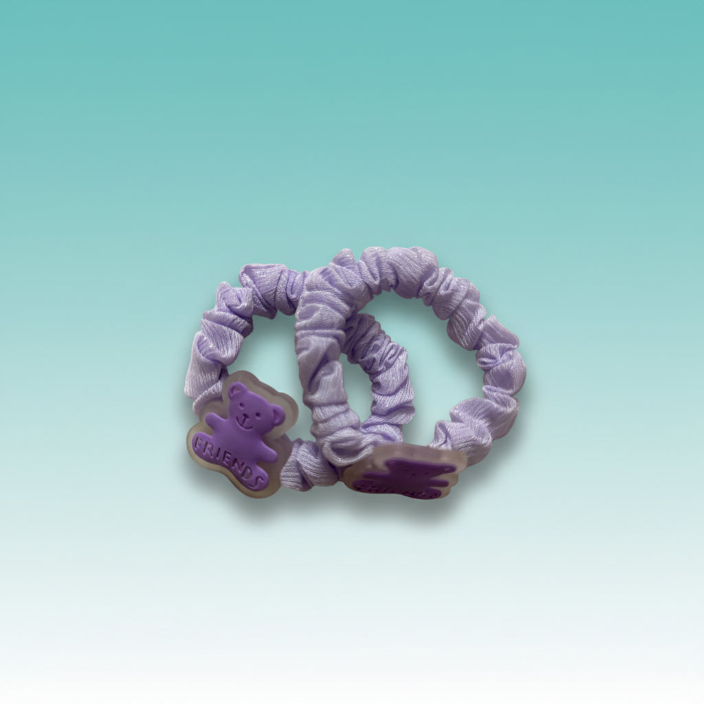 Pastel Organza Schruncies Pack of 2 by Gift Hub Mart