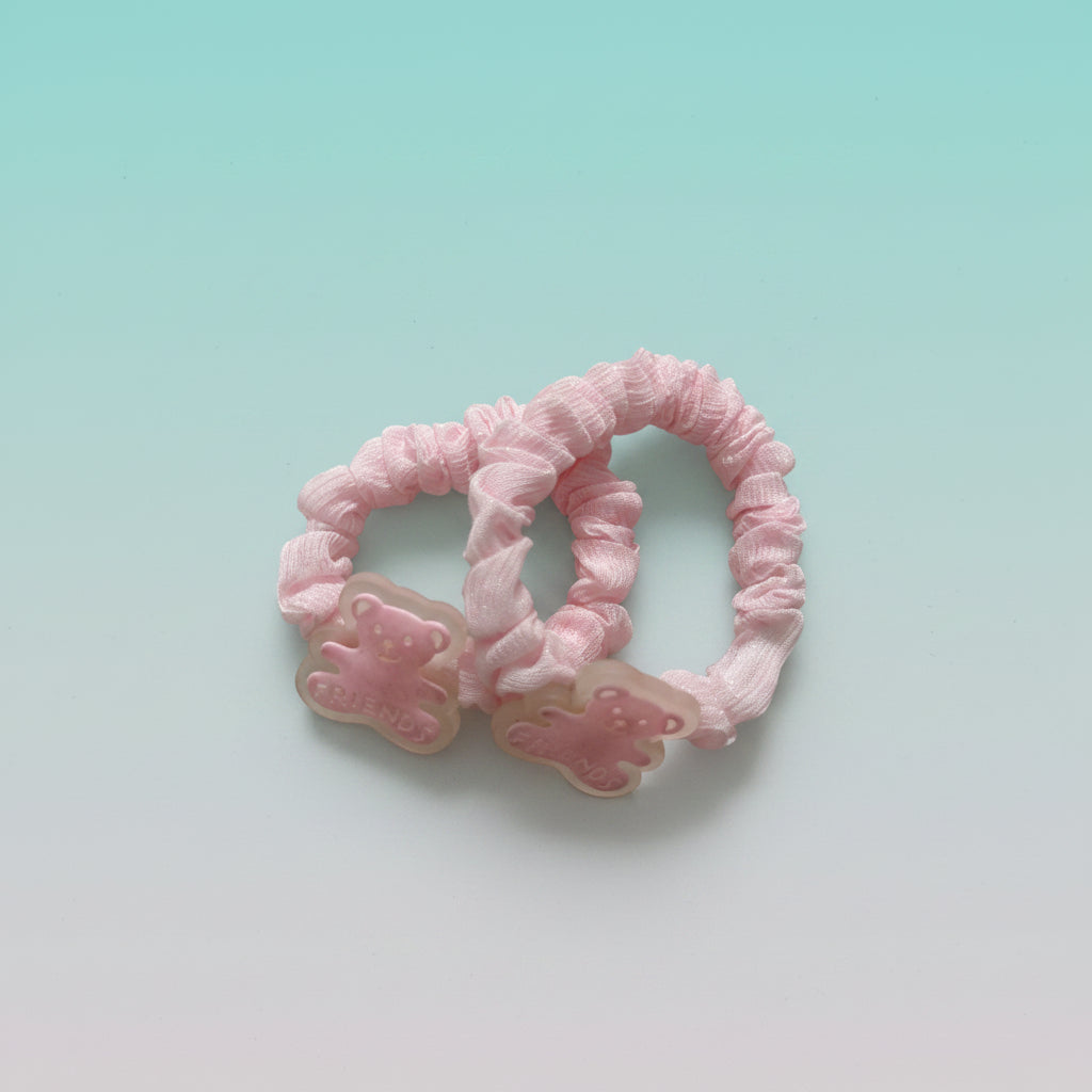 Pastel Organza Schruncies Pack of 2 by Gift Hub Mart