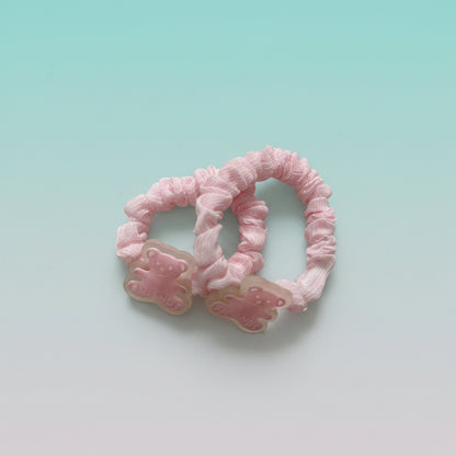 Pastel Organza Schruncies Pack of 2 by Gift Hub Mart