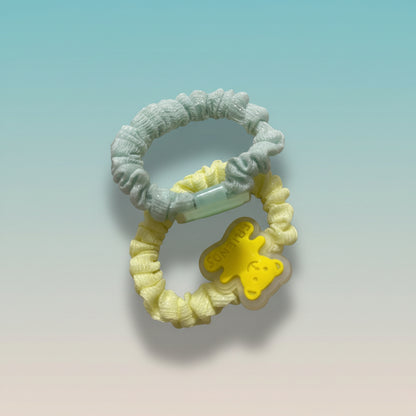 Pastel Organza Schruncies Pack of 2 by Gift Hub Mart