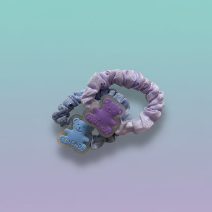 Pastel Organza Schruncies Pack of 2 by Gift Hub Mart