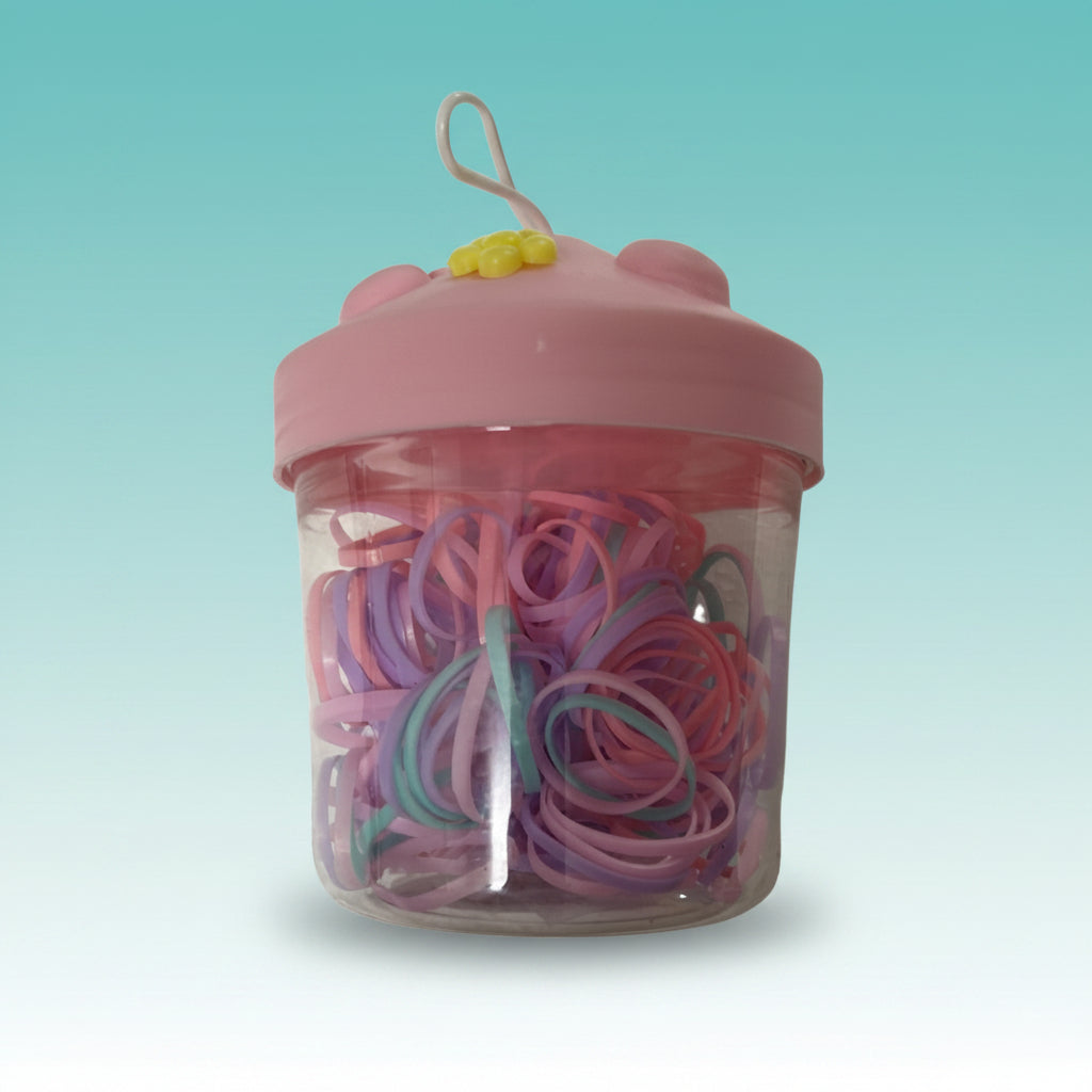 Pastel Rubber Band Box by Gifthubmart
