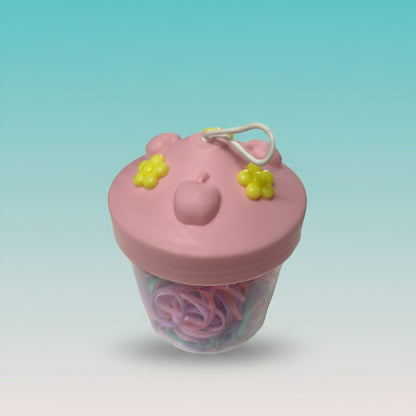 Pastel Rubber Band Box by Gifthubmart