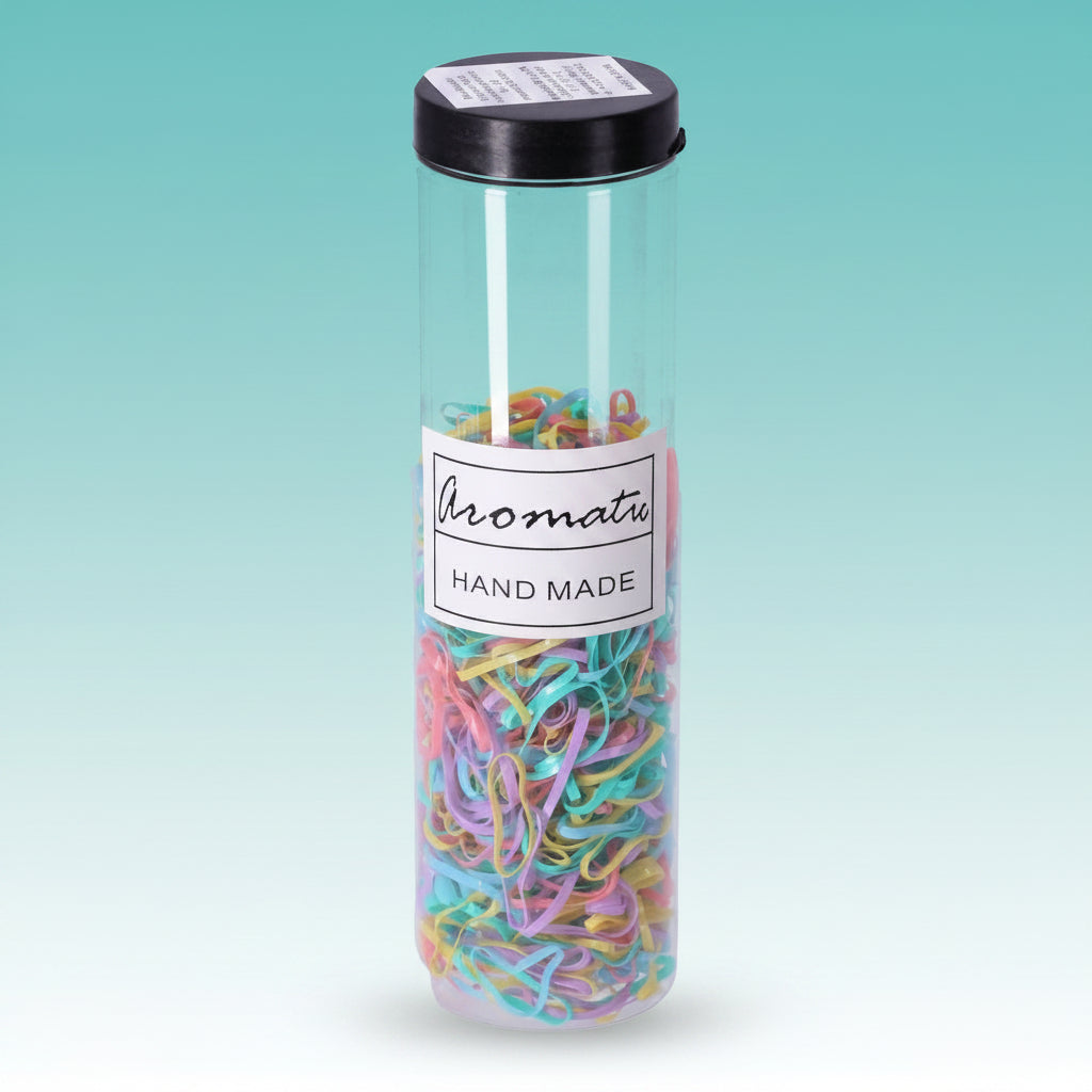 Pastel Rubber Band Tube by Gifthubmart