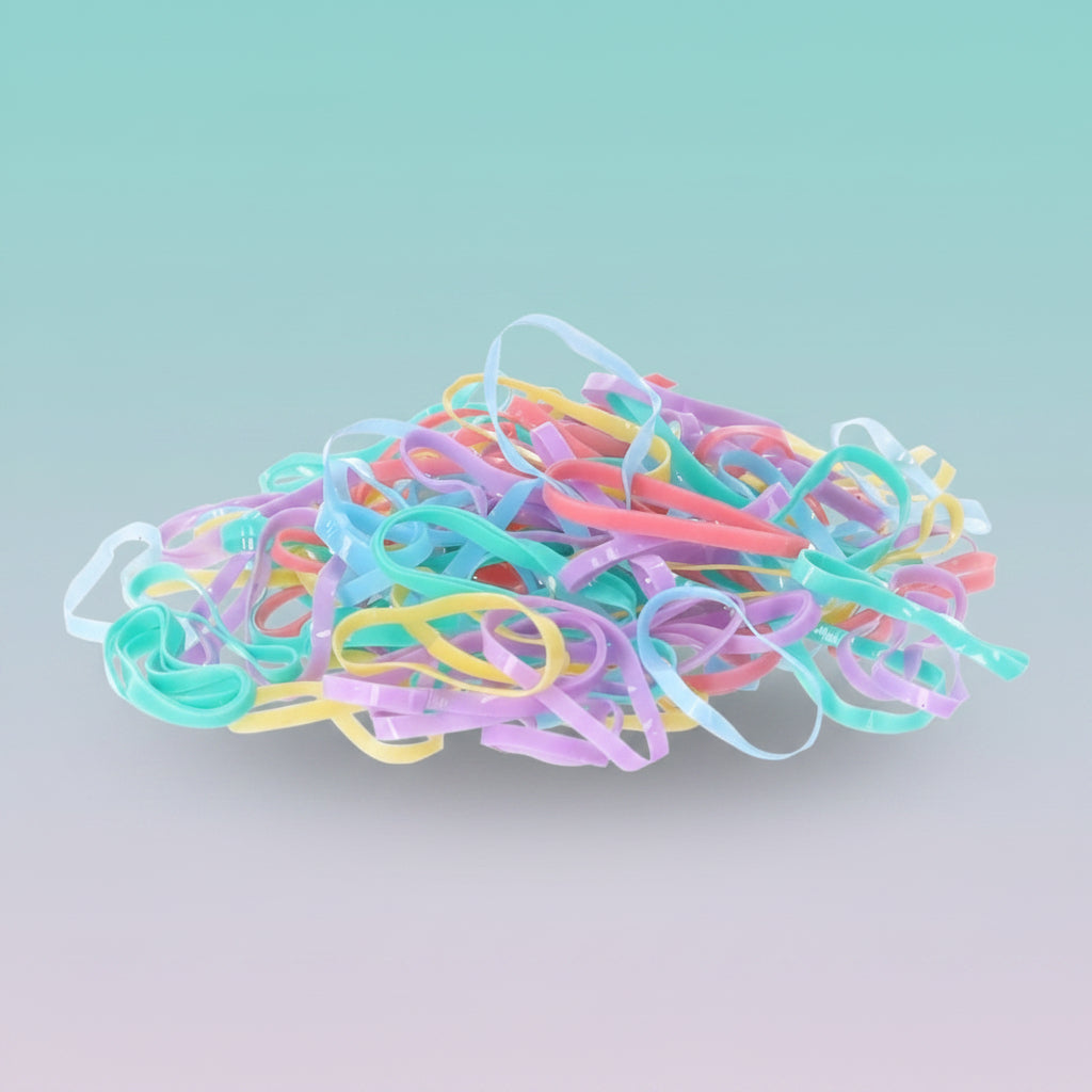 Pastel Rubber Band Tube by Gifthubmart