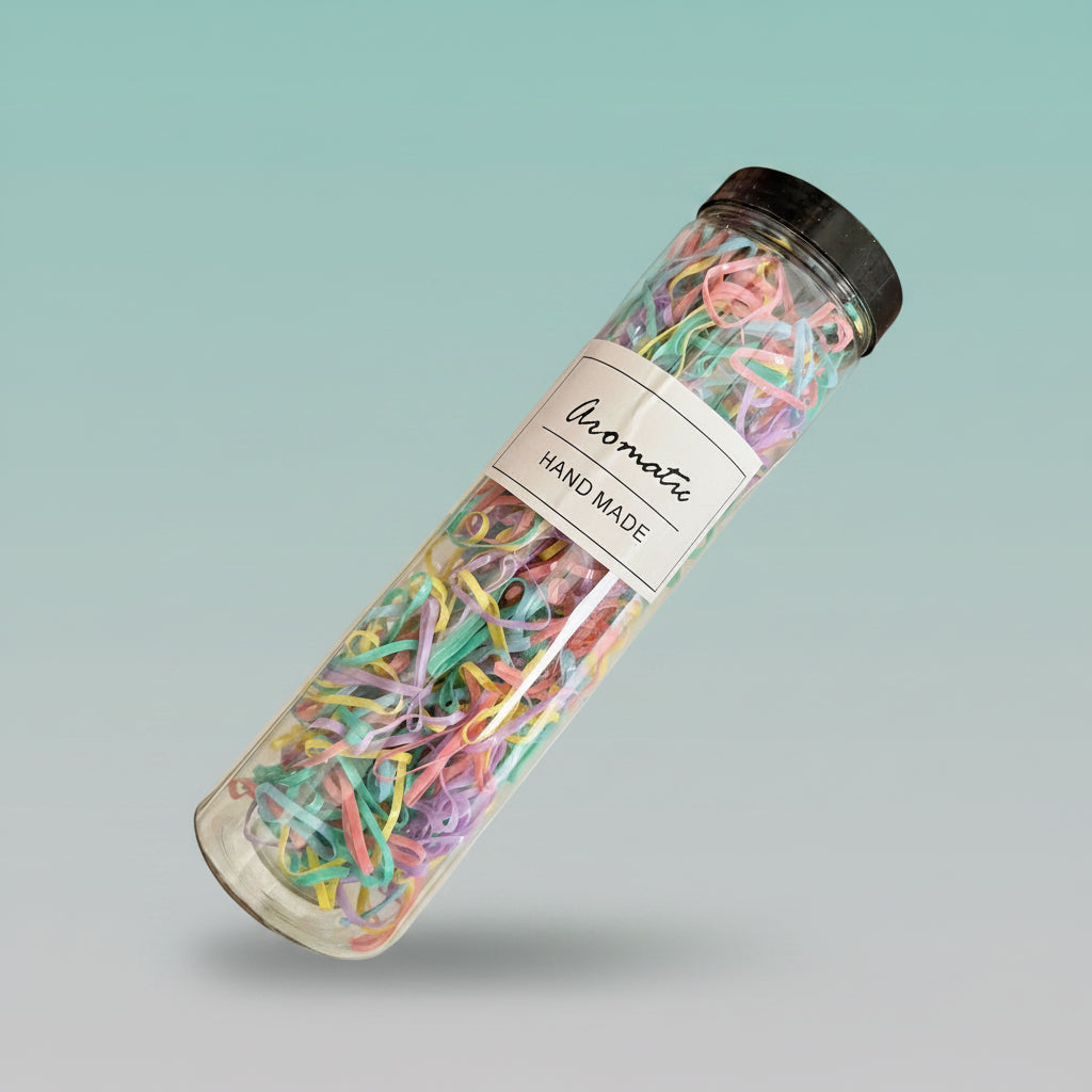 Pastel Rubber Band Tube by Gifthubmart