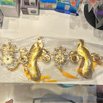 Peacock Metal Bandewar by Gifthubmart