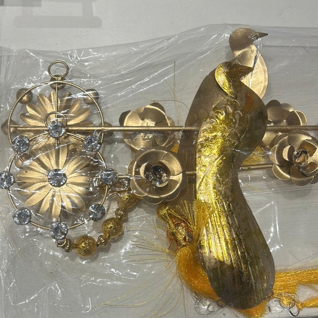Peacock Metal Bandewar by Gifthubmart