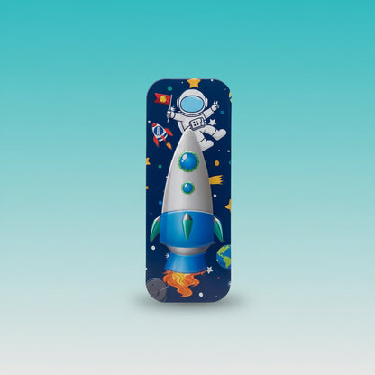 Pencil Box - Metal Rocket by Gift Hub Mart