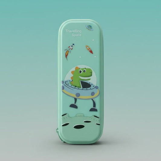 Pencil Box Single Chain (Dino) by Gift Hub Mart