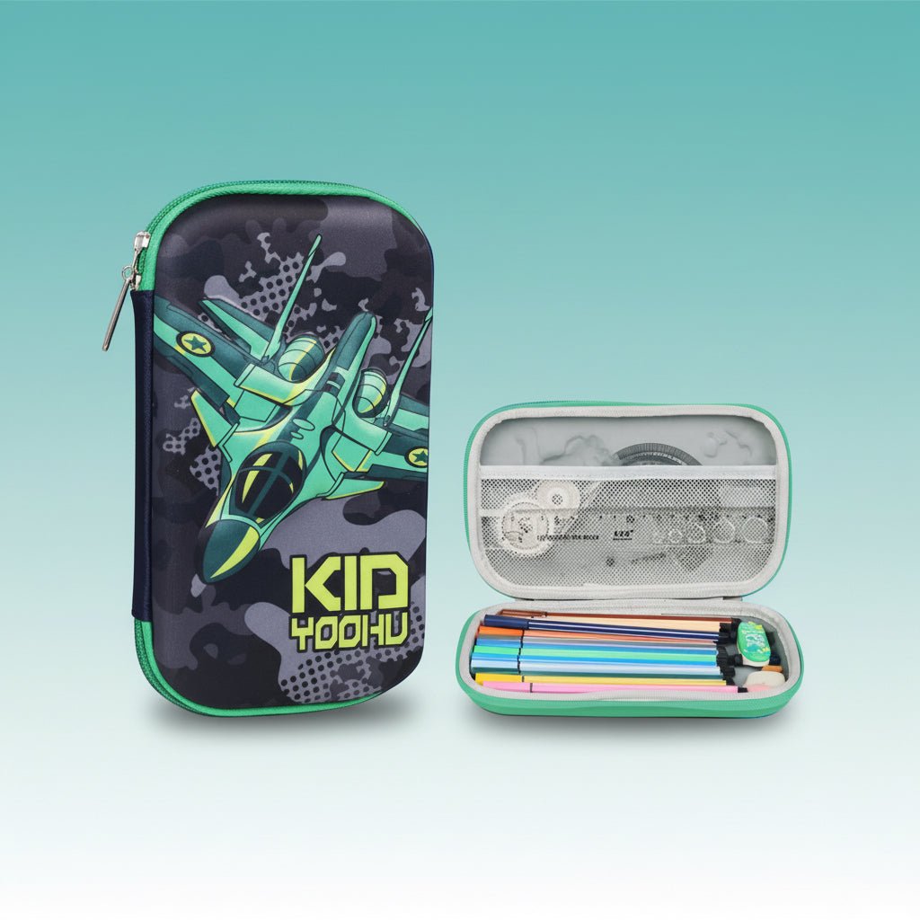 Pencil Pouch Wide Jet Print by Gifthubmart