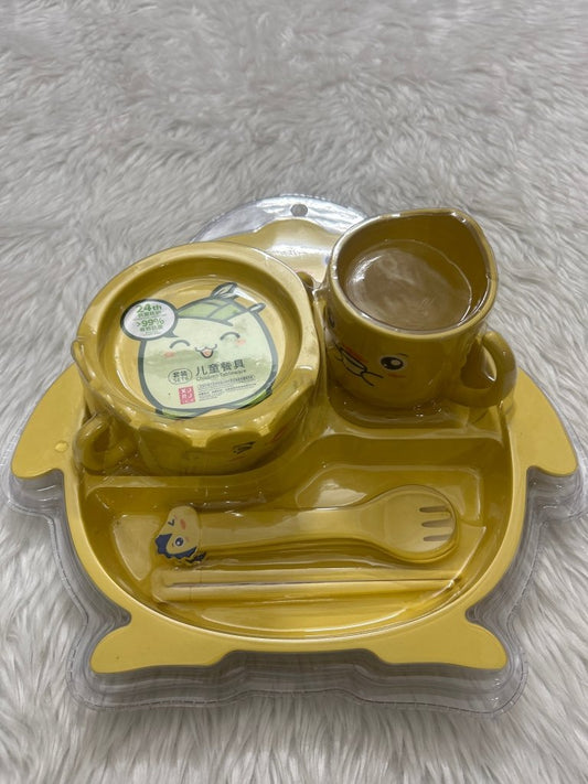 Penguin Dinner Set For Kids by Gift Hub Mart