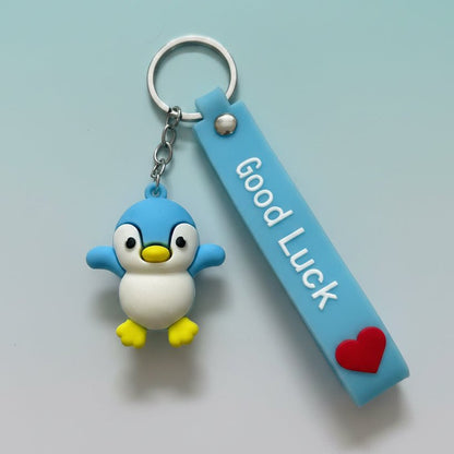 Penguin Keychain- Good Luck