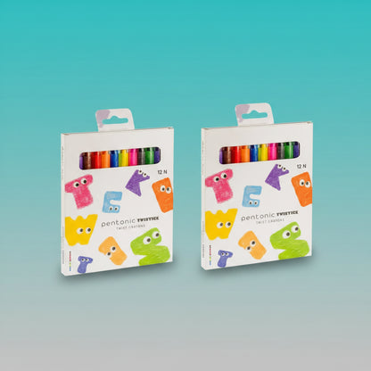 Pentonic Twistick Twist Crayons by Gift Hub Mart