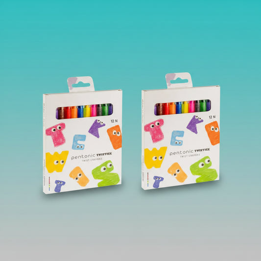 Pentonic Twistick Twist Crayons by Gift Hub Mart