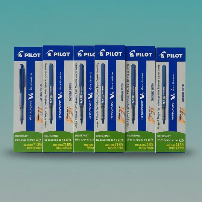 Pilot Hi-Tecpoint Cartraige Pen V5 Blue by Gift Hub Mart