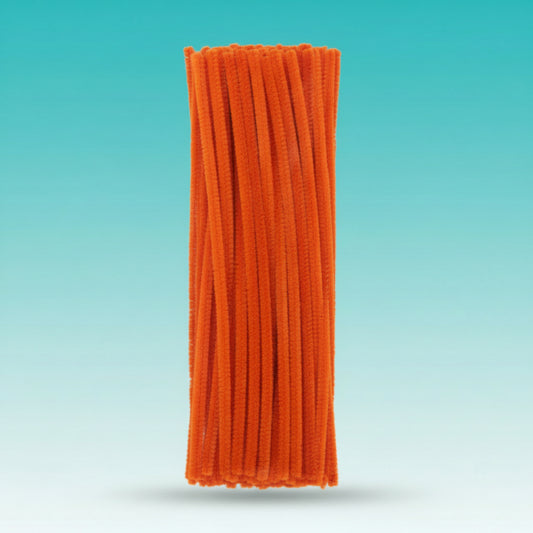 Pipe Cleaner Deep Orange by Gift Hub Mart