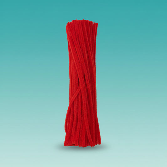 Pipe Cleaner Red by Gift Hub Mart