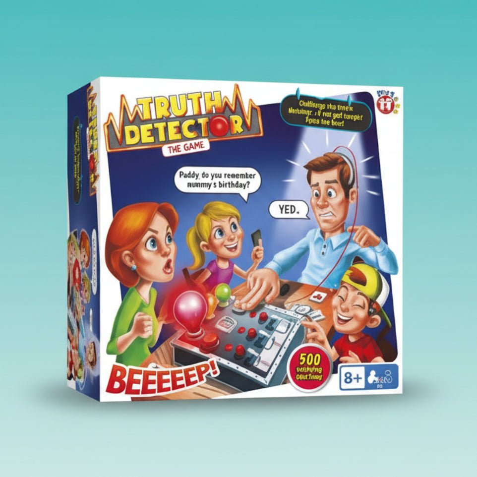 Play Fun TRUTH DETECTOR English 8+ by Gifthubmart