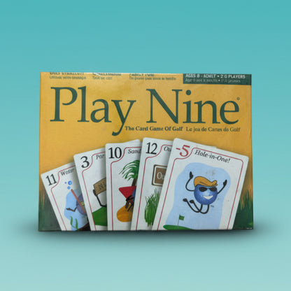 Play Nine The Card Game of Golf by Gift Hub Mart