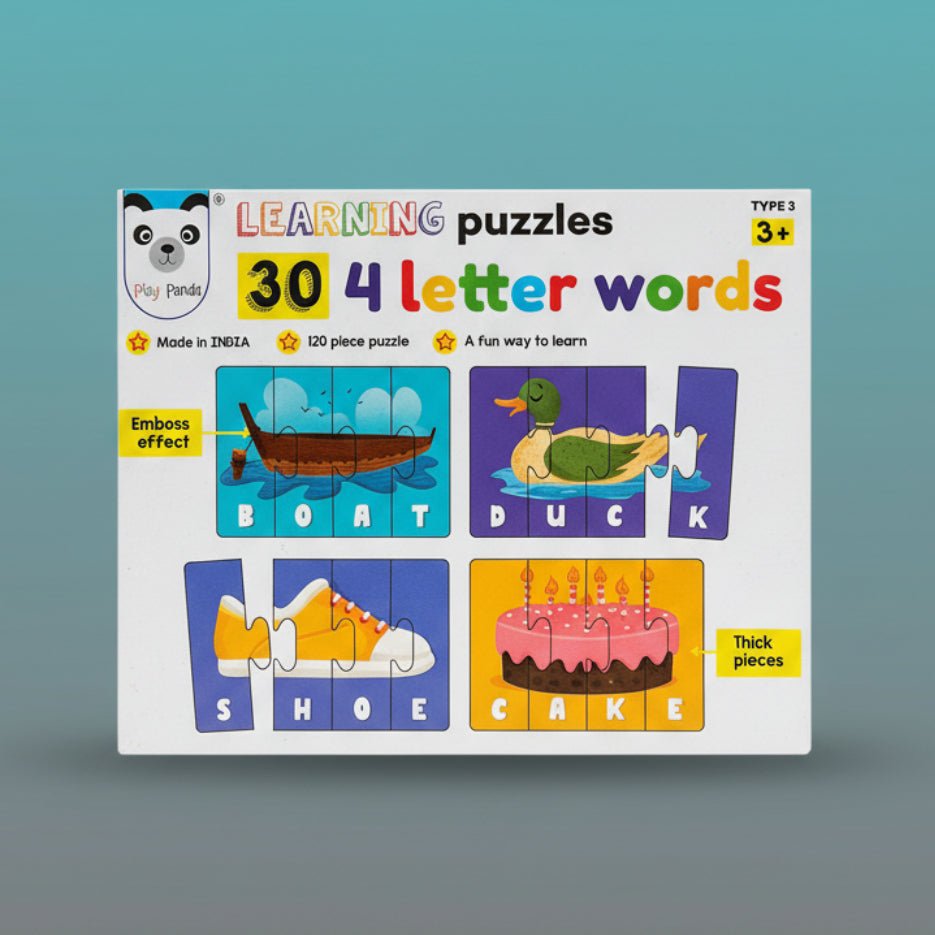 Play Panda 4 Letter Words 30 by Gifthubmart