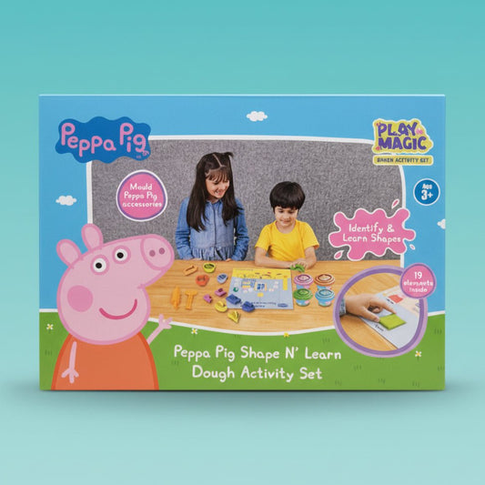 Playmagic Dough Activity Set Peppa Pig 3+ by Gifthubmart