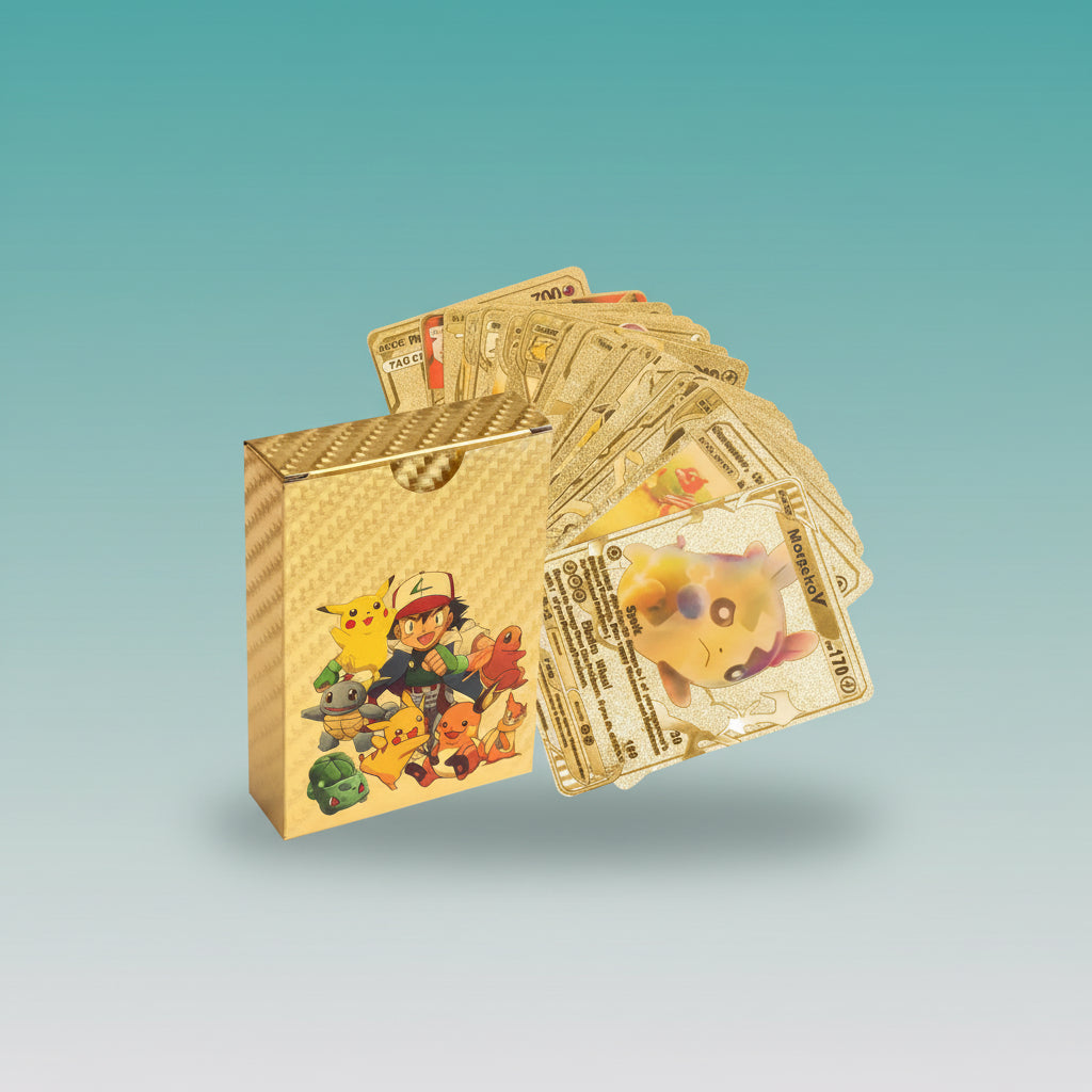 Pokemon Gold Deck 55 - Gift Hub Mart