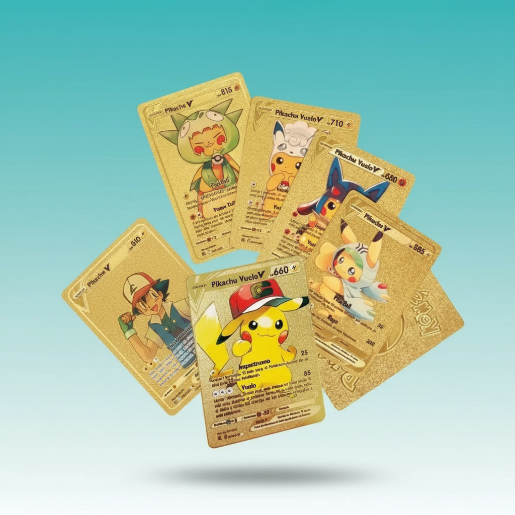 Pokemon Gold Foil PK10 by Gifthubmart