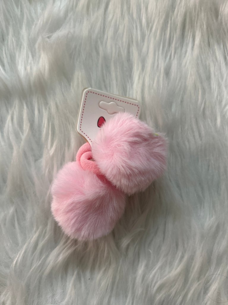 Pompom Rubber Band Set Of 2 by Gift Hub Mart