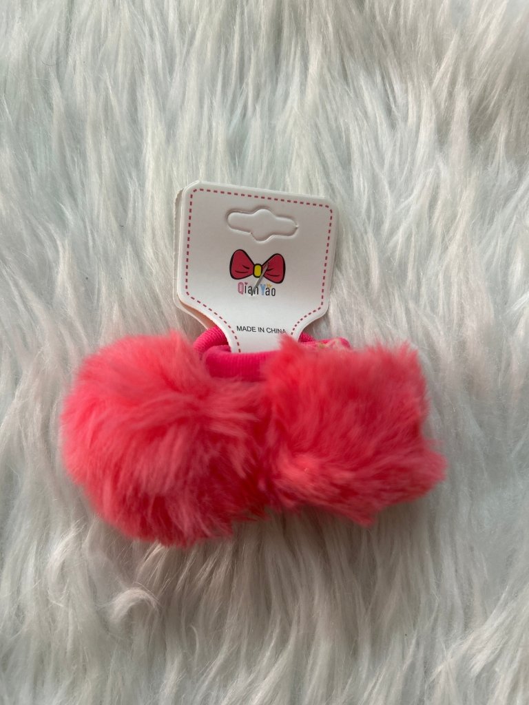 Pompom Rubber Band Set Of 2 by Gift Hub Mart