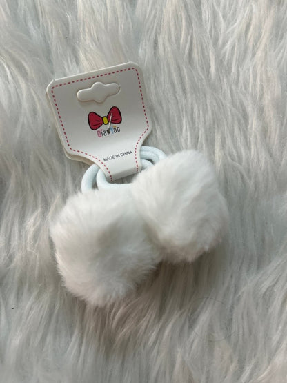 Pompom Rubber Band Set Of 2 by Gift Hub Mart