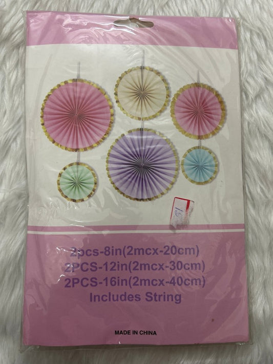 Popper Fan Set of 6 by Gifthubmart