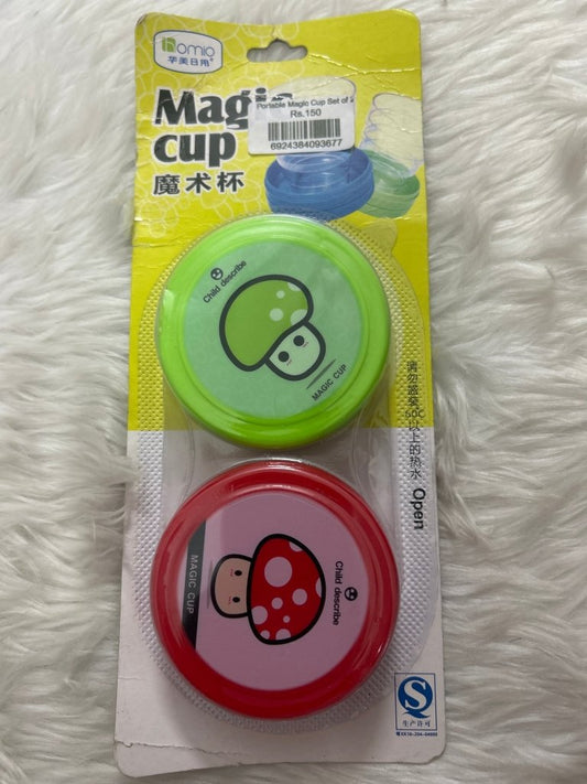 Portable Magic Cup Set of 2 by Gifthubmart