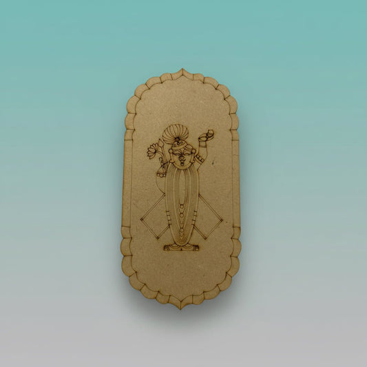 Premarked MDF Painting - Shrinath ji by Gift Hub Mart