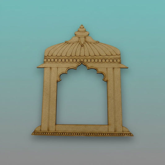 Premarked MDF Painting - Temple by Gift Hub Mart