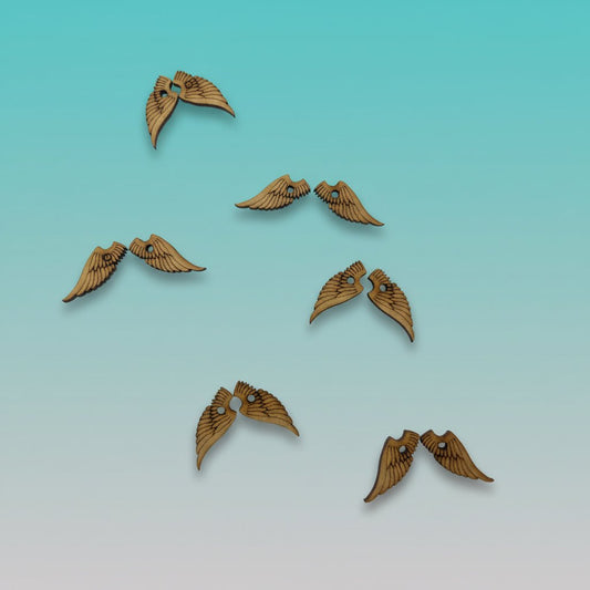 Premarked Mini MDF Painting - 2 Wings by Gift Hub Mart
