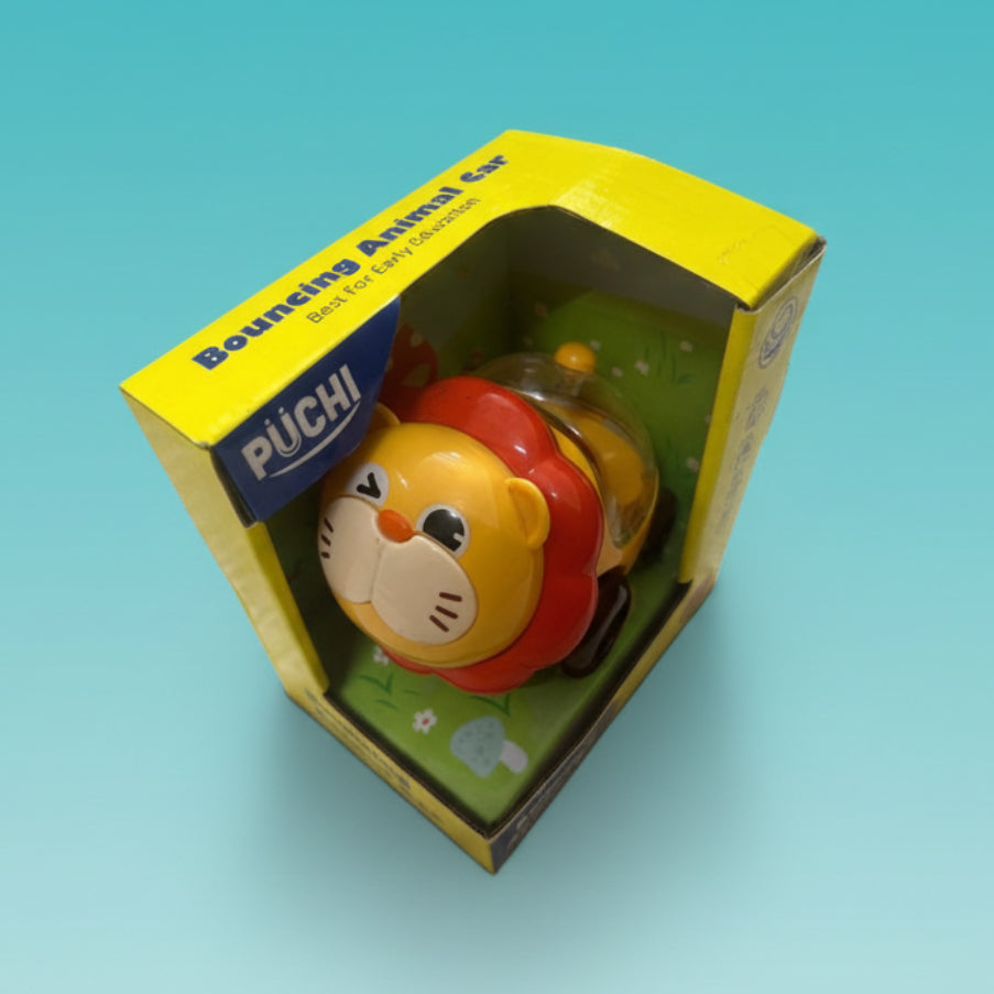 Puchi Bouncing Animal Car 12m+ by Gift Hub Mart