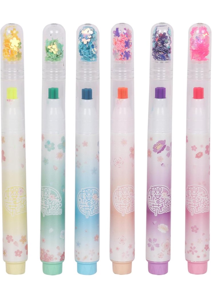 Qesefun Fancy Highlighter by Gift Hub Mart