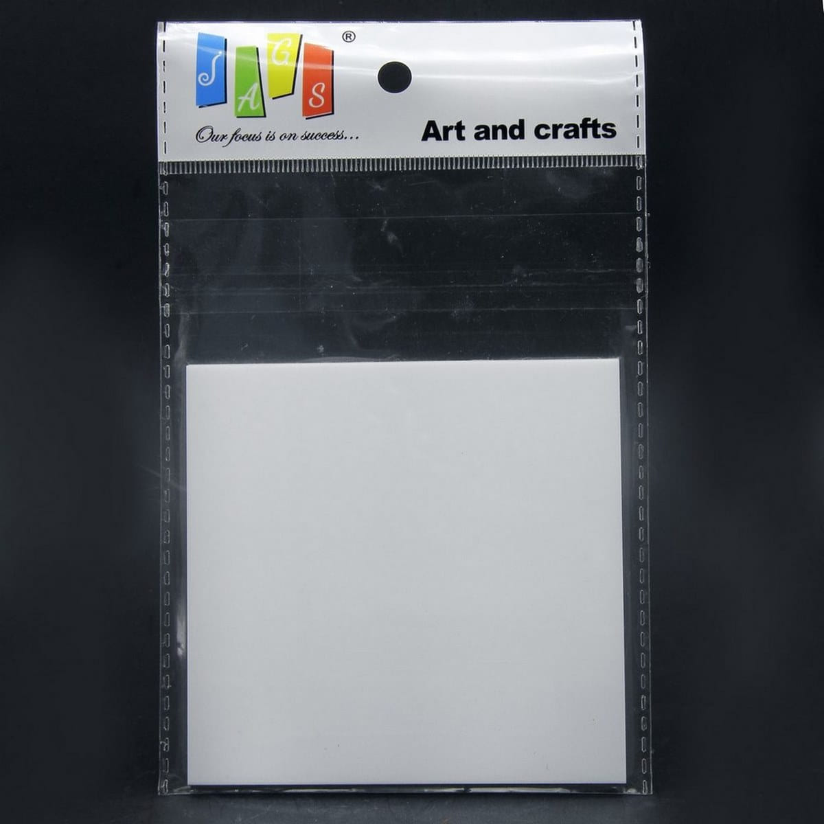 Acrylic Sheet White Square 3MM 4 Inch WAPSR44