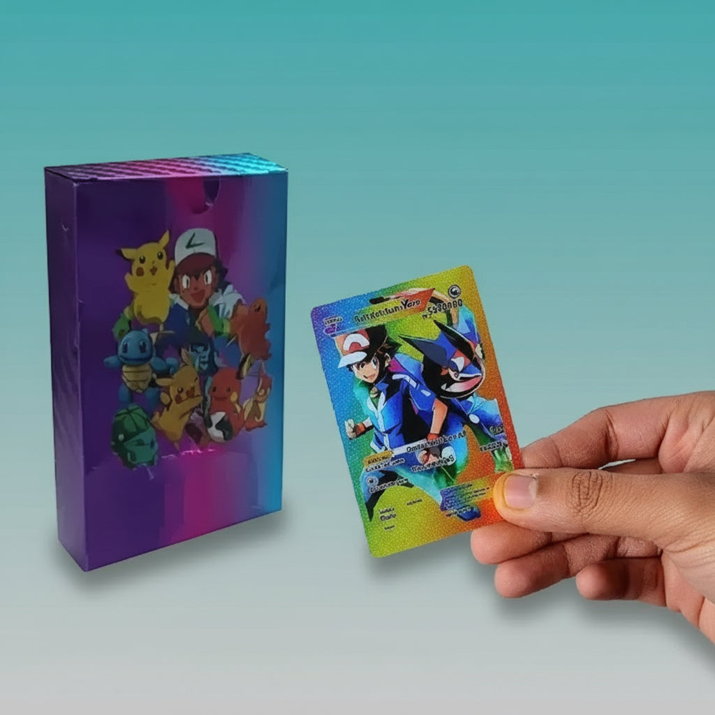 Rainbow Pokemon Cards by Gifthubmart