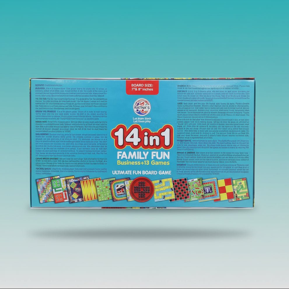 Ratna 14 in 1 Family Fun Games by Gifthubmart