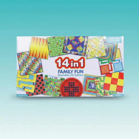 Ratna 14 in 1 Family Fun Games by Gifthubmart