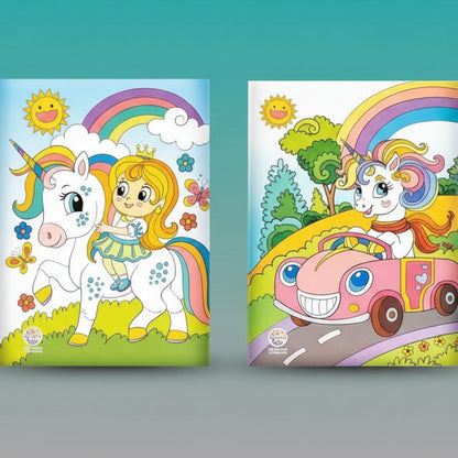 Ratna 2 in 1 UNICORN CANVAS ART 5+ by Gifthubmart