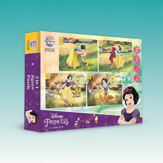 Ratna 4 in 1 Snow White Puzzle by Gifthubmart